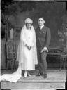 [Retrato de boda de la familia de los señores de Taulet de la calle Claudio Coello de Madrid]